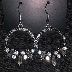 Tendy Cz dangle earrings